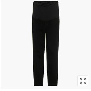 J Crew black maternity denim